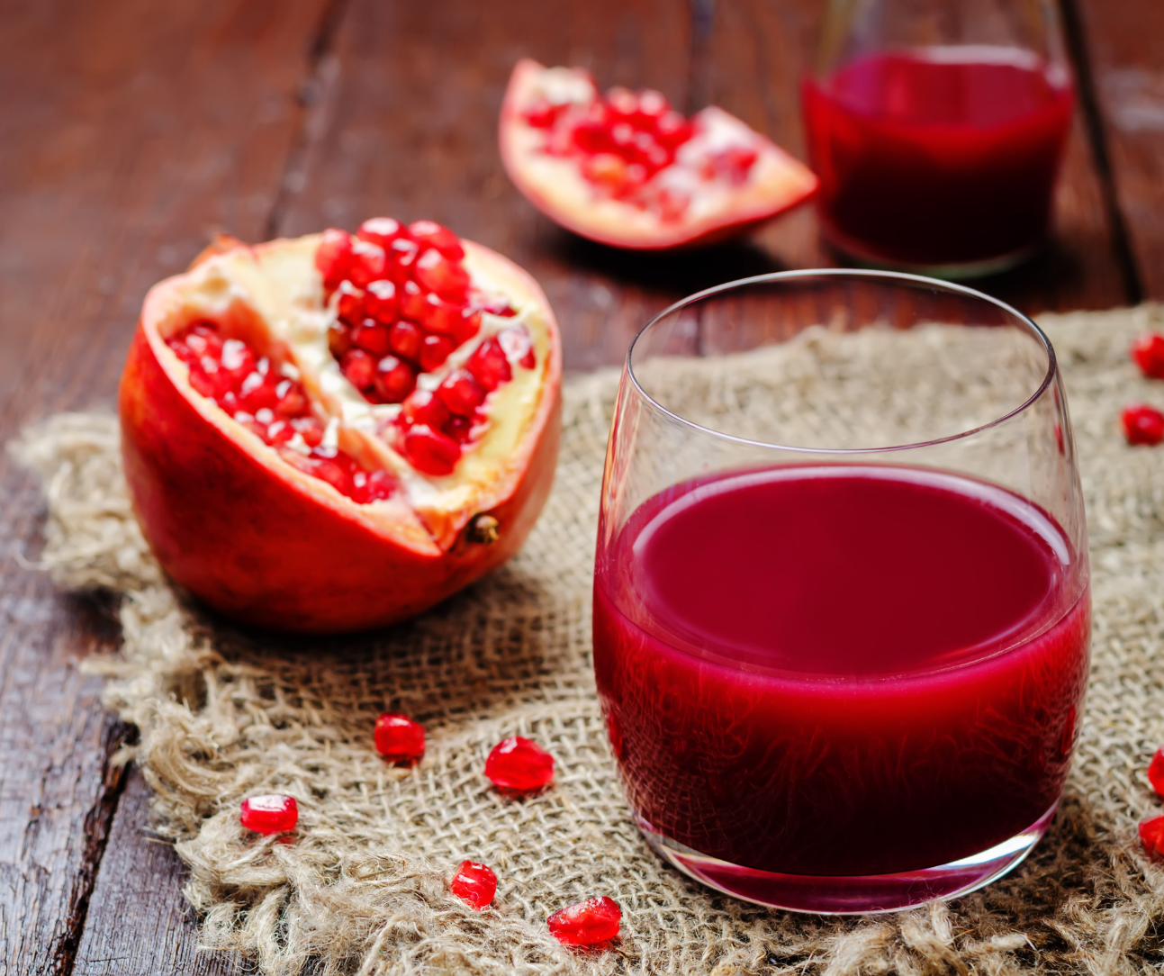 Read more about the article Sok z granatu obniża ciśnienie krwi